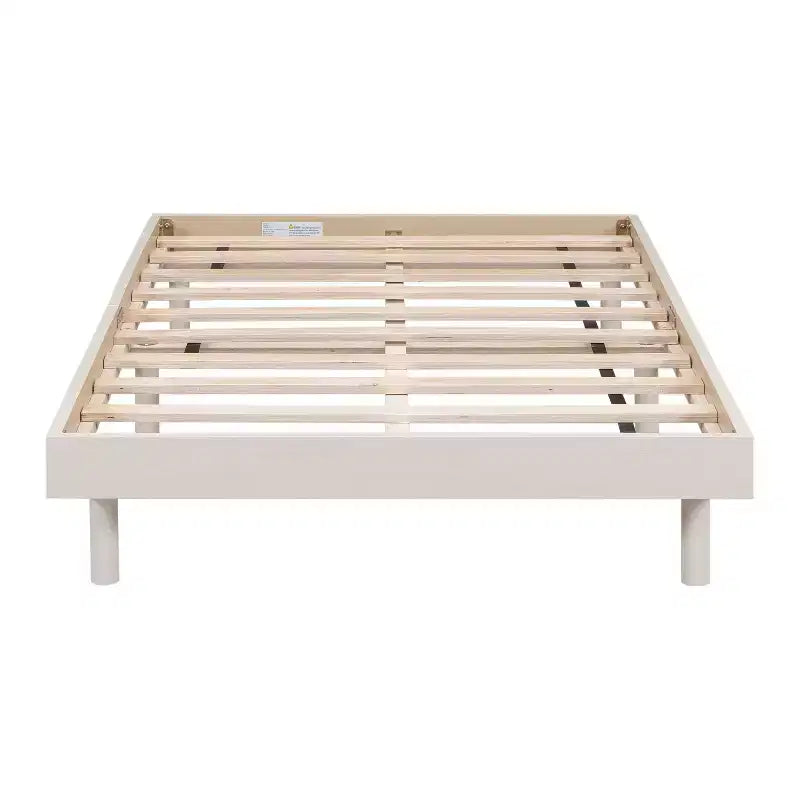 Modern Design Full Floating Platform Bed Frame for Grey Color