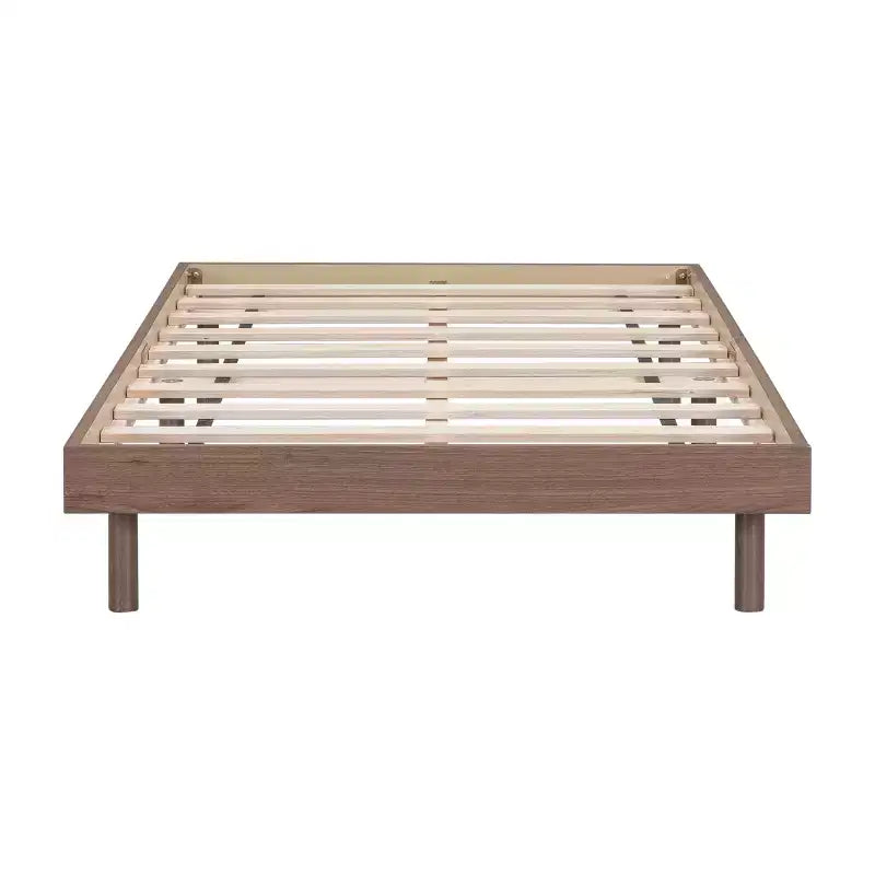 Modern Design Full Floating Platform Bed Frame for Grey Color