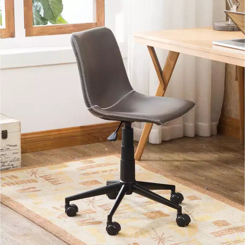 Leather Office Chair 360Swivel Office Chair