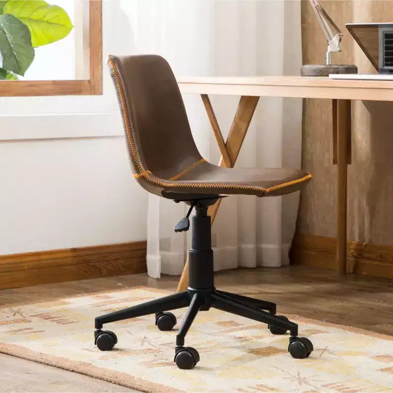 Leather Office Chair 360Swivel Office Chair
