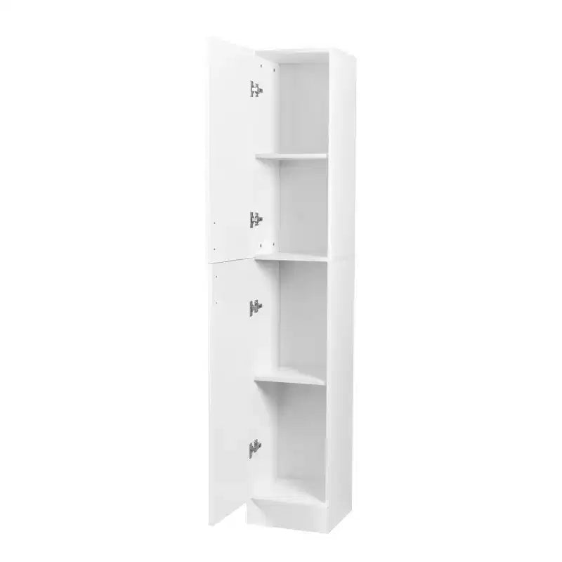 2 Doors Freestanding Decorative Storage Cabinets with Adjustable Shelves