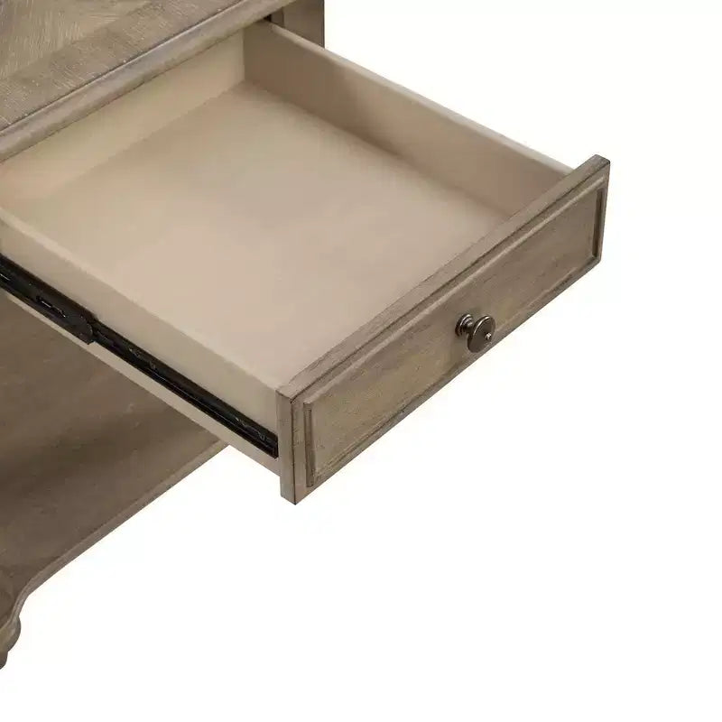 End Table in Weathered Bisque