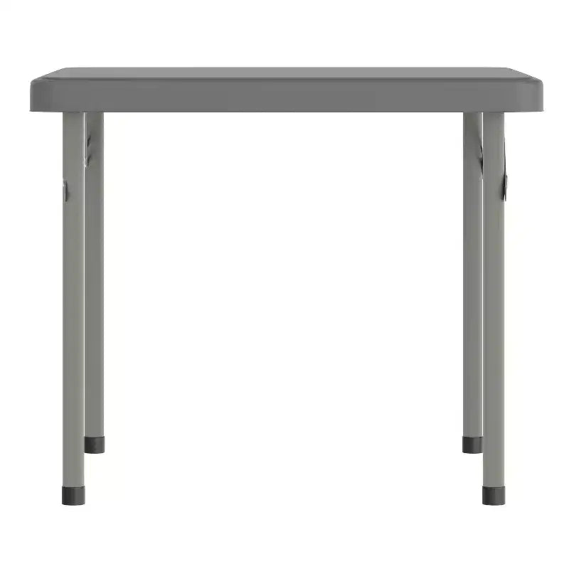 Kid's Plastic Folding Table with Locking Legs