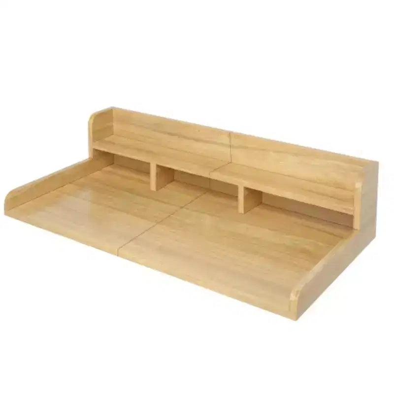 Washer Dryer Countertop,Laundry Wood Shelf Topper,Depth Double Layer Organizer for Dryer Laundry Hamper Counter Storage Organization