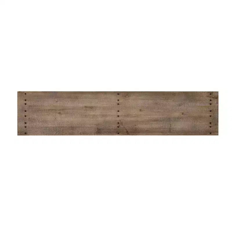 62.9 Farmhouse Entryway Console Table with Storage Shelf, Solid Fir Wood Hallway Table with Metal Rivet Accents for Living Room - Panipeachy