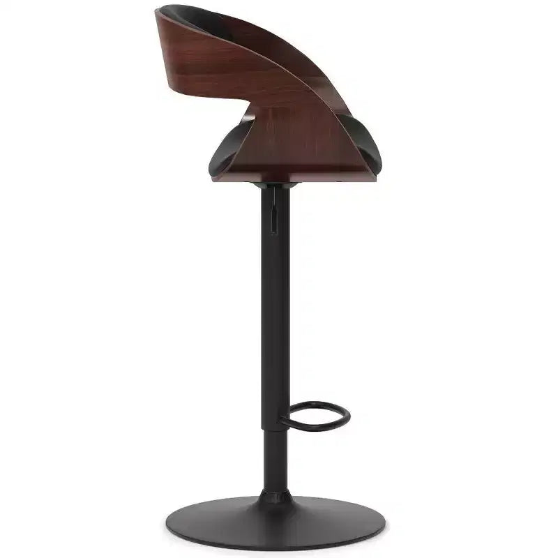 Adjustable Barstool Black - WyndenHall